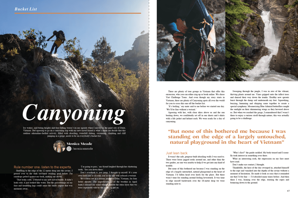 Canyoning
