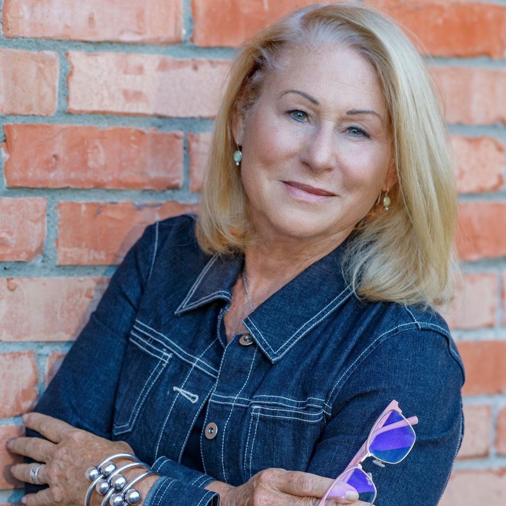 A portrait of Sharon Kurtz, the author of the articles. 